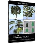 DOSCH DESIGN DOSCH 3D: Trees & Conifers V3 for Rhino D3D-TCV3-RH