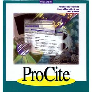 ディジタルデータマネジメント ProCite 5.0 for Windows