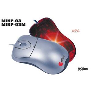 デンノー USB/PS/2対応 intellinet オプティカル マウス MINP-03