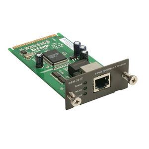 ディーリンクジャパン 1-port 1000Base-T モジュール(DES-3000シリーズ) DEM-301T