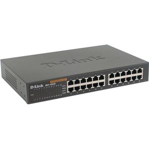 ディーリンクジャパン 24-port 10/100M スイッチングHUB(QoS対応/電源内蔵) DES-1024D