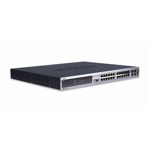 ディーリンクジャパン 24-port Gigabit L2+ スタッカブル マネージメントスイッチ(4 Combo SFP/2オープンスロット/10GE モジュール装着可能) DGS-3426