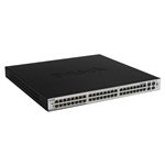 ディーリンクジャパン 10/100/1000BASE-T 48ポート(PoE) + 4 コンボ SFP レイヤー2+ スタッカブル マネージメントスイッチ DGS-3100-48P