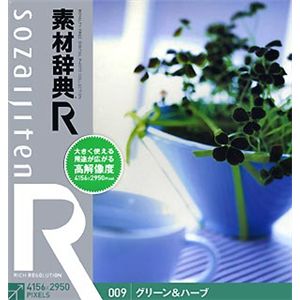 データクラフト 素材辞典[R(アール)] 009 グリーン&ハーブ HR-SR009