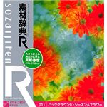 データクラフト 素材辞典[R(アール)] 011 バックグラウンド・シーズン&フラワー HR-SR011