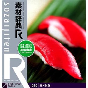 データクラフト 素材辞典[R(アール)] 030 鮨・刺身 HR-SR030