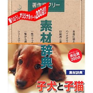 データクラフト 素材辞典 Vol.124 子犬と子猫編 HR-SJ124