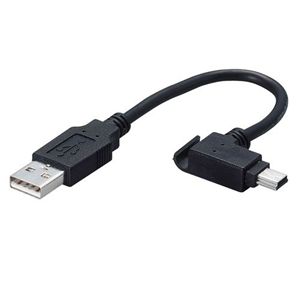 エレコム モバイル mini USB2.0準拠 延長ケーブル 10cm USB-MBM5