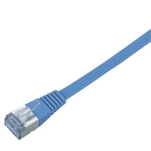 エレコム スーパーフラット カテゴリー5準拠 LANケーブル(ストレート/1m/ブルー) LD-CTFSS/BU1