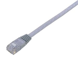 エレコム スーパーフラット Gigabit(カテゴリー6)準拠 LANケーブル(ストレート/15m/シルバー) LD-GF/SV15