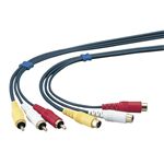 エレコム ビデオ延長ケーブル 1.5m AV-WRYE