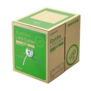 エレコム カテゴリー5 イーサーネットケーブル(ケーブルのみ/100m アイボリー) LD-CT/T100R