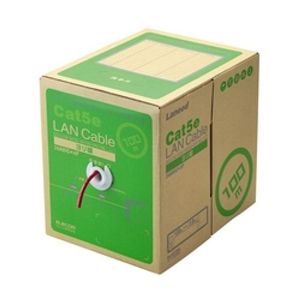 エレコム カテゴリー5 イーサーネットケーブル(ケーブルのみ/100m レッド) LD-CT/R100R