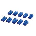 エレコム RJ45コネクタ(ブルー/10個) LD-RJ45BU10