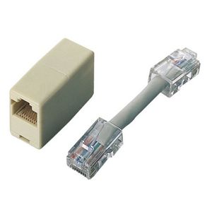 エレコム 10BASE-T用 ストレート/クロス変換コネクタキット LD-CTHEN