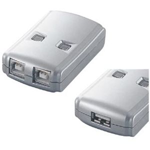 エレコム USB2.0対応 切替器 USS2-W2