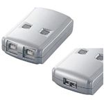 エレコム USB2.0対応 切替器 USS2-W2