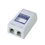エレコム ADSL用スプリッタ(ノイズフィルタ機能付) LD-ADSLSP3