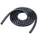 エレコム らくらくチューブ 2m/ブラック LD-SDTS2BK