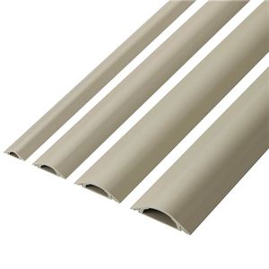 エレコム 床用モール 1m/ベージュ LD-GA1507