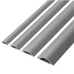 エレコム 床用モール 1m/グレー LD-GA1207/LG