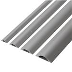 エレコム 床用モール 1m/グレー LD-GA1407/LG