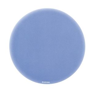 エレコム シリコンフィルムマウスパッド(丸型/ブルー) MP-076BUN