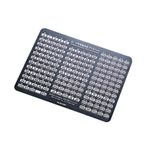 エレコム ローマ字変換対応 マウスパッド(ブラック) MP-067LBK