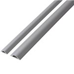 エレコム 床用エコモール(1m/グレー) LD-GAE1207/LG