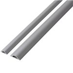 エレコム 床用エコモール(1m/グレー) LD-GAE1307/LG