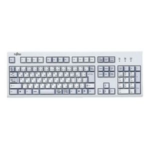 エレコム FUJITSU 323用 キーボード防塵カバー PKB-FMV323