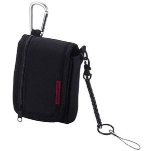 エレコム <グラフギア>デジタルカメラケース ウエストポーチタイプ(ブラック) DGB-023BK