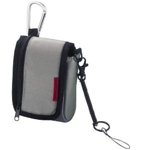 エレコム <グラフギア>デジタルカメラケース ウエストポーチタイプ(グレー) DGB-023GY
