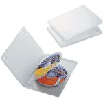 エレコム DVDトールケース(3枚/クリア/3個) CCD-DVD07CR