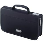 エレコム CD/DVDウォレット(72枚収納/ブラック) CCD-W72BK