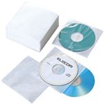 エレコム 不織布CD/DVDケース(両面収納/150枚/クリアー) CCD-011CR
