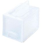 エレコム <ワイズスタイルベーシック>シリーズ ドロアータイプマルチメディアケース(クリア) WSB-MM6CR