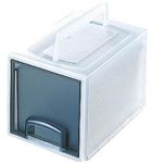 エレコム <ワイズスタイルベーシック>シリーズ ドロアータイプマルチメディアケース(ブラック) WSB-MM6BK