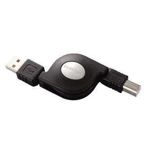 エレコム USBモバイルケーブル(ABタイプ) USB-RL15