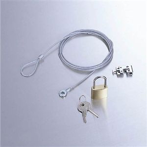 エレコム ノートPC&マウスセキュリティロック 統一キー仕様 ESL-3S