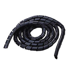 エレコム ゴチャゴチャなケーブルを整理するチューブ ブラック BST-12BK