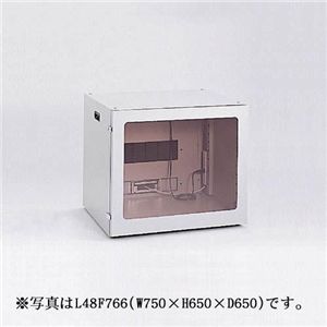 エレコム FA防塵パソコンロッカー 幅750mm L48F754