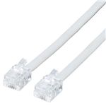 エレコム ツイスト&シールドモジュラケーブル 10.0m MJ-10TS