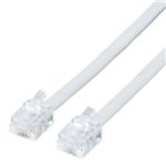 エレコム ツイスト&シールドモジュラケーブル 1.0m MJ-1TS