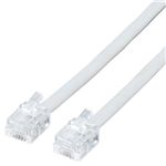 エレコム ツイスト&シールドモジュラケーブル 20.0m MJ-20TS