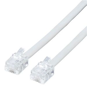 エレコム ツイスト&シールドモジュラケーブル 5.0m MJ-5TS