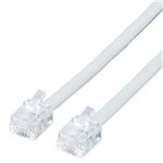 エレコム ツイスト&シールドモジュラケーブル 5.0m MJ-5TS