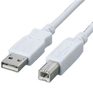 エレコム フェライト内蔵USBケーブル 0.5m USB2-FS05