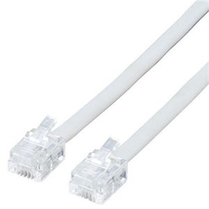 エレコム ツイスト&シールドモジュラケーブル 0.6m MJ-06TS