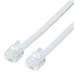 エレコム ツイスト&シールドモジュラケーブル 2.0m MJ-2TS